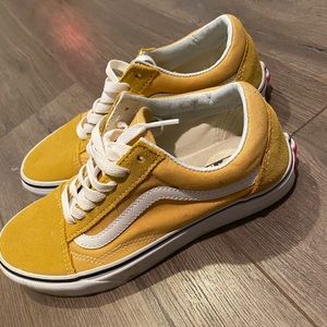 Yellow Old Skool Vans
